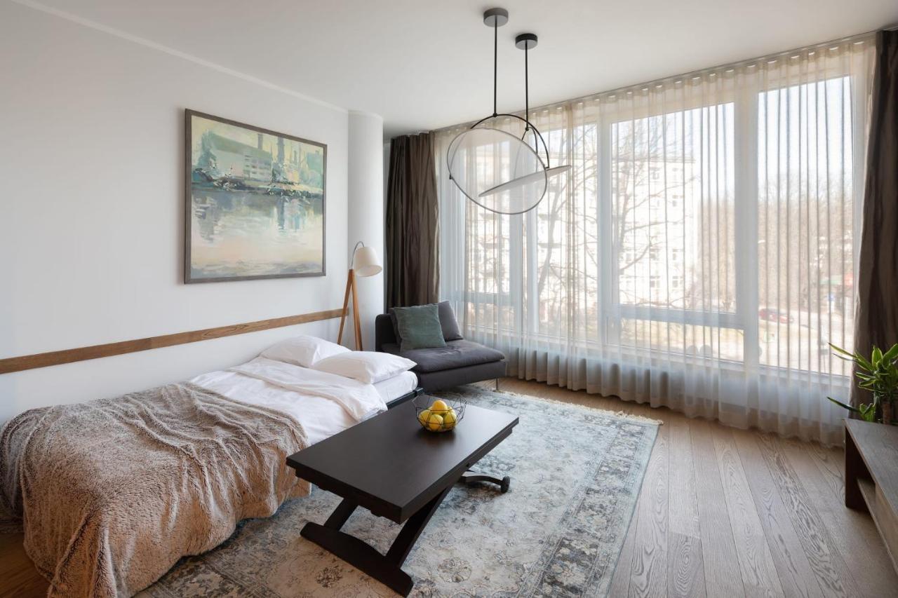 Riga Riverside Spacious One Bedroom Apartment Экстерьер фото